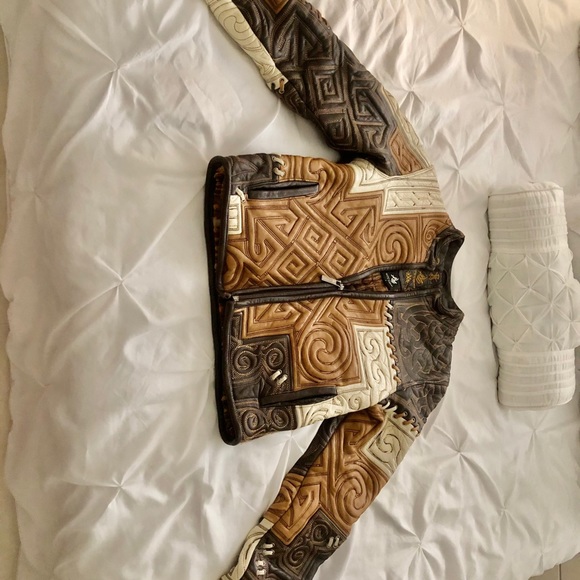 Al Wissam Leather Jacket Large - Picture 9 of 15